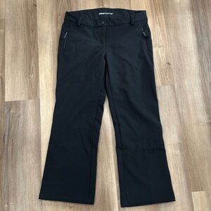 Obermeyer Black 15088 Summit Softshell Pant Ski Snow Snowboarding Pants Size 14